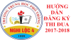 Hướng dẫn đăng ký thi đua, khen thưởng năm học: 2017-2018