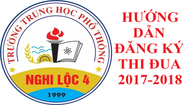Hướng dẫn đăng ký thi đua, khen thưởng năm học: 2017-2018