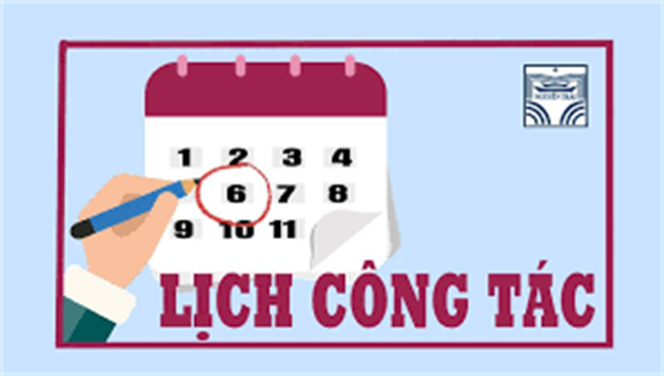Lịch công tác tháng 1 năm 2023