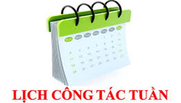 Lịch công tác tuần đầu - Năm học 2022-2023
