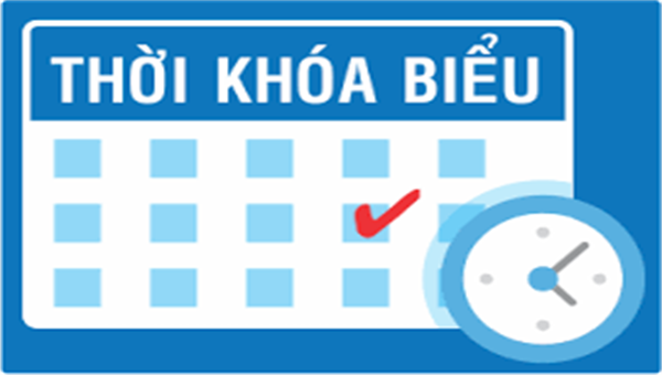 Thời khóa biểu số 2 _ Năm học 2019-2020
