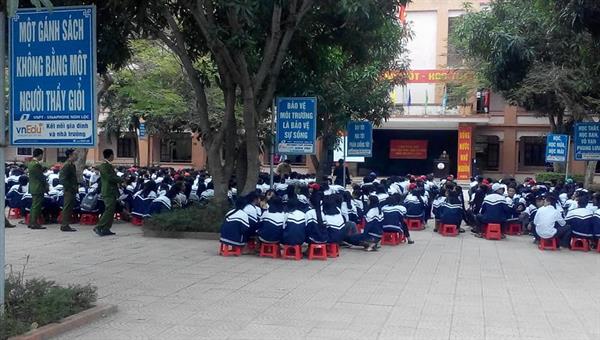 Tuyên truyền giáo dục pháp luật và PCCC tại trường học